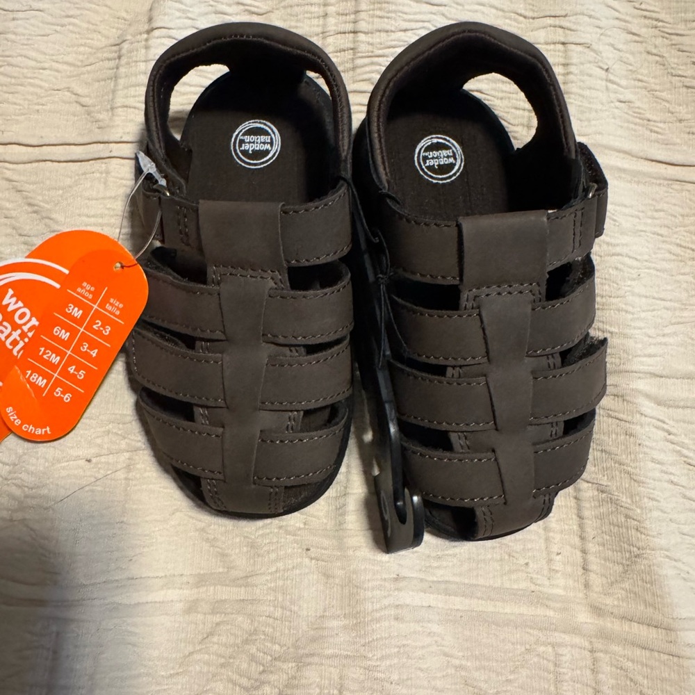 Brown Fisherman Sandals (boys)